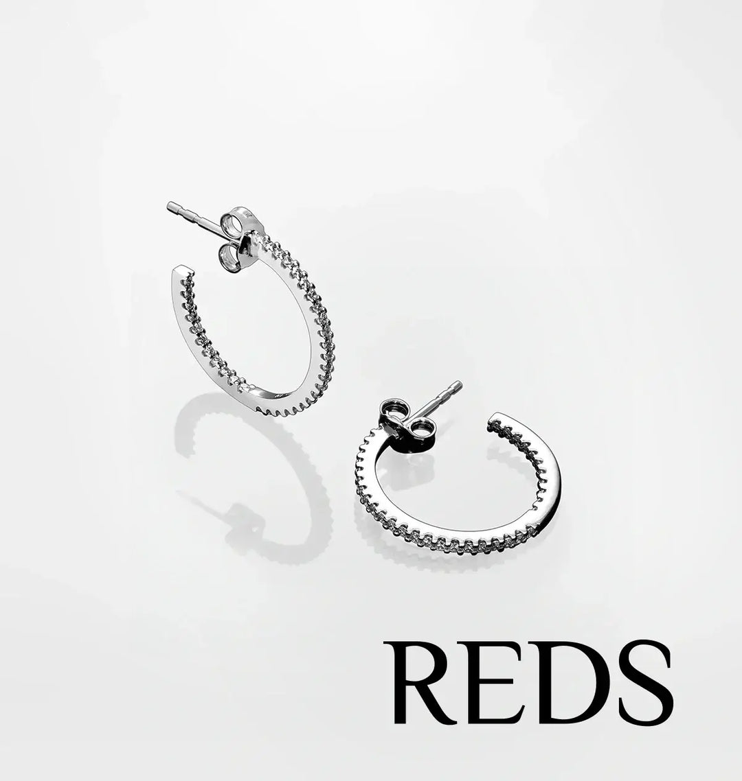 Сребърни обеци халки - модерни, класически и с камъни.