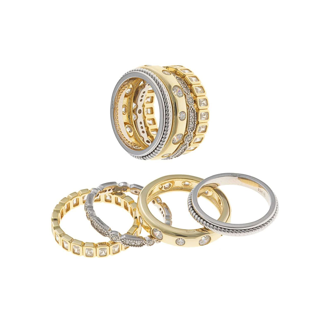 damski-chetvoren-prasten-srebro-zlatno-rodievo-pokritie-tsirkoni-salvatore-plata-boho-211S0200-2