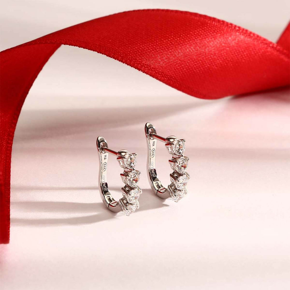 Дамски обеци с английска закопчалка, изработени от сребро 925 - Morellato Tesori