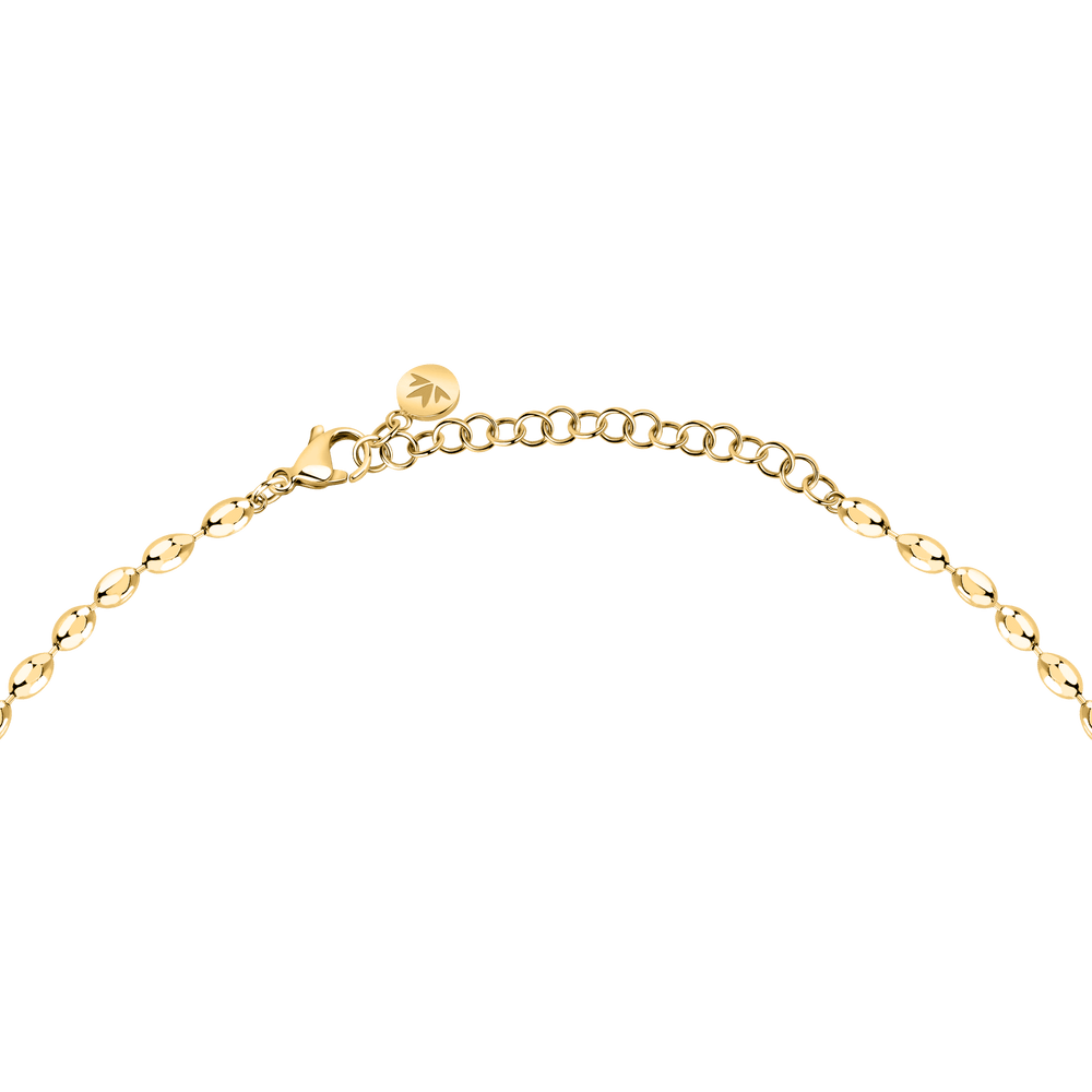 Дамско колие със златно PVD покритие. SAZC06. Дължина 40 + 5 см.