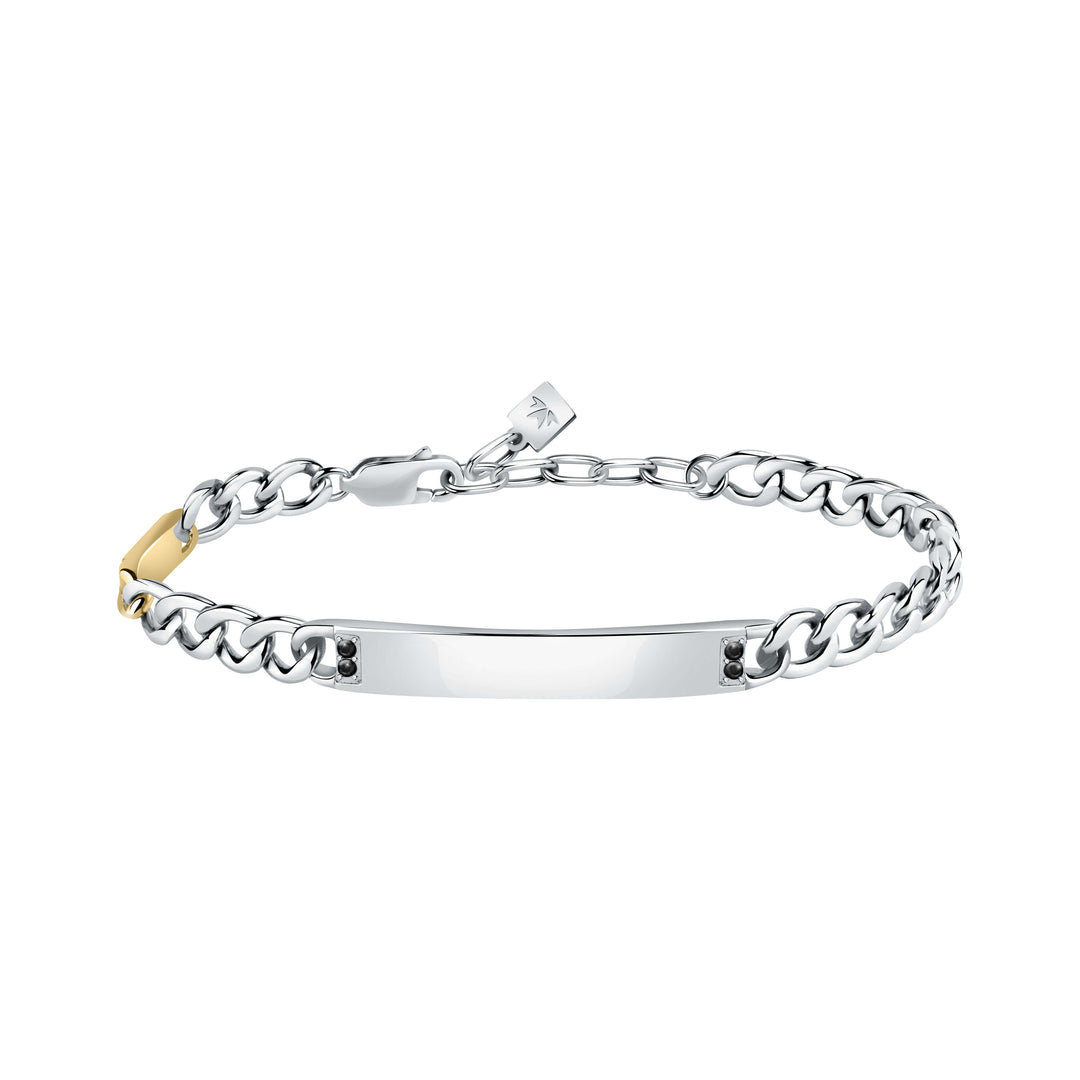 Мъжка гривна е изработена от висококачествена неръждаема стомана. Подходяща за всекидневна визия или подарък с характер. Morellato SATX03