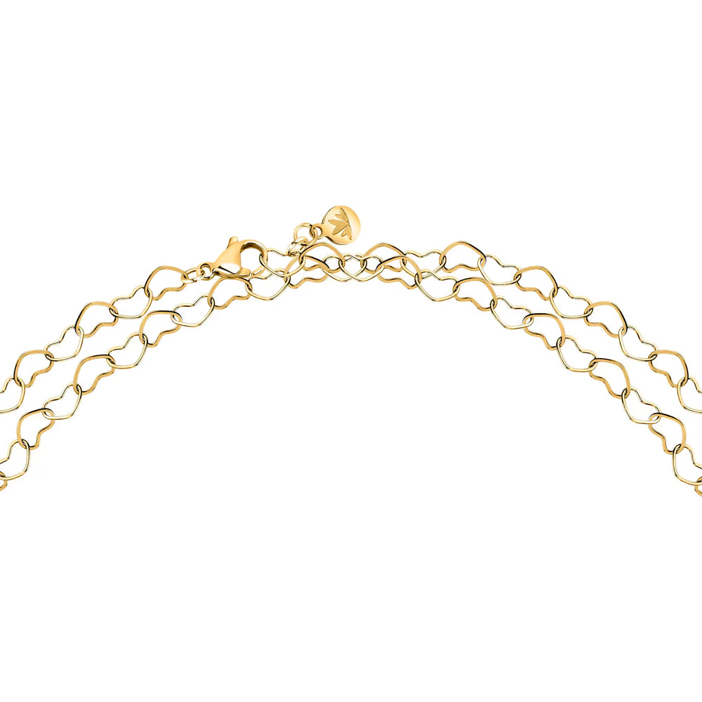 Дамско стоманено колие с преплетена верижка – Morellato Intrecci