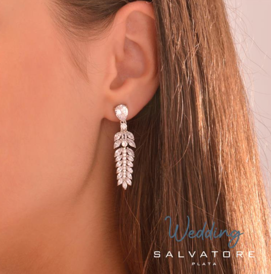 Salvatore Plata Wedding Earrings