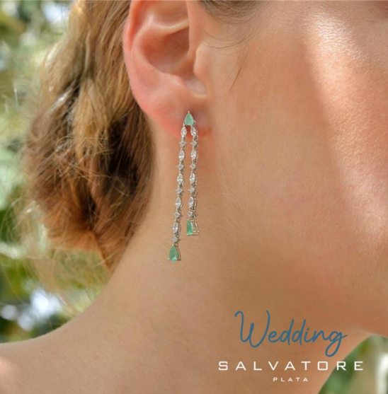 Salvatore Plata Wedding Earrings