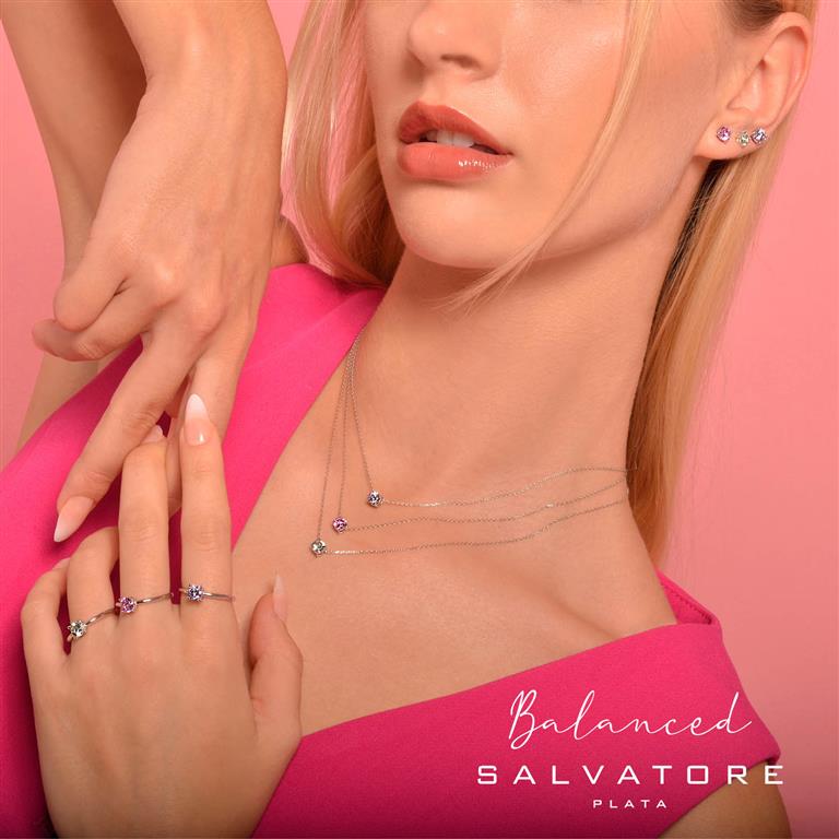 Earrings Salvatore plata Balanced