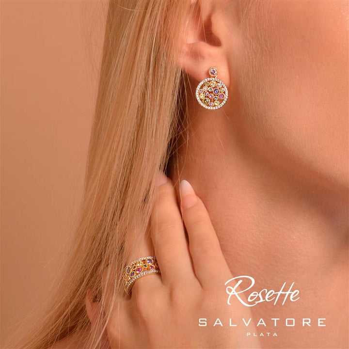 Salvatore Plata Rosete Earrings