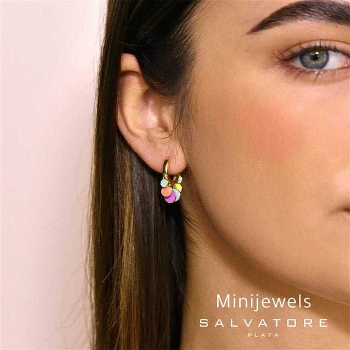 Обеци Salvatore plata Minijewels