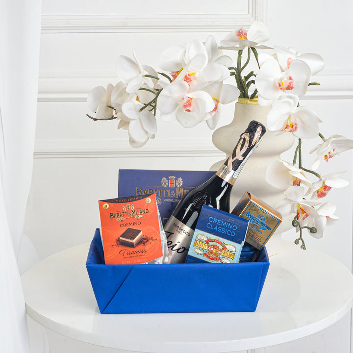 Blue Fantasy Gift Basket