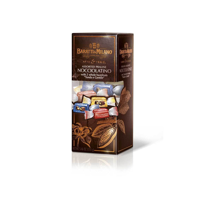 Bomboane Myth & Travel - Cutie asortată Nocciolatino - 155 g.