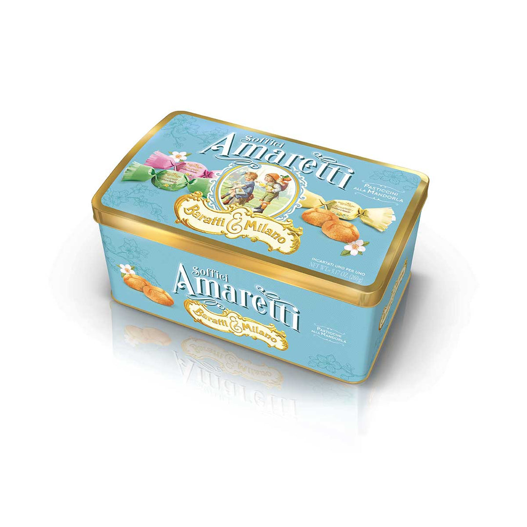 Biscuits and candies Tin with Soft Amaretti - 260 g