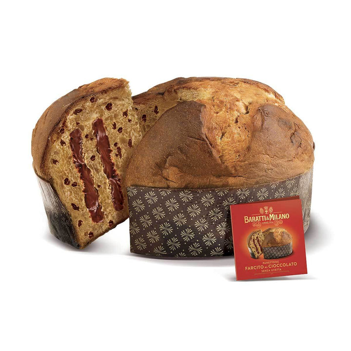 Panettone - Panettone with chocolate cream - 1 kg.