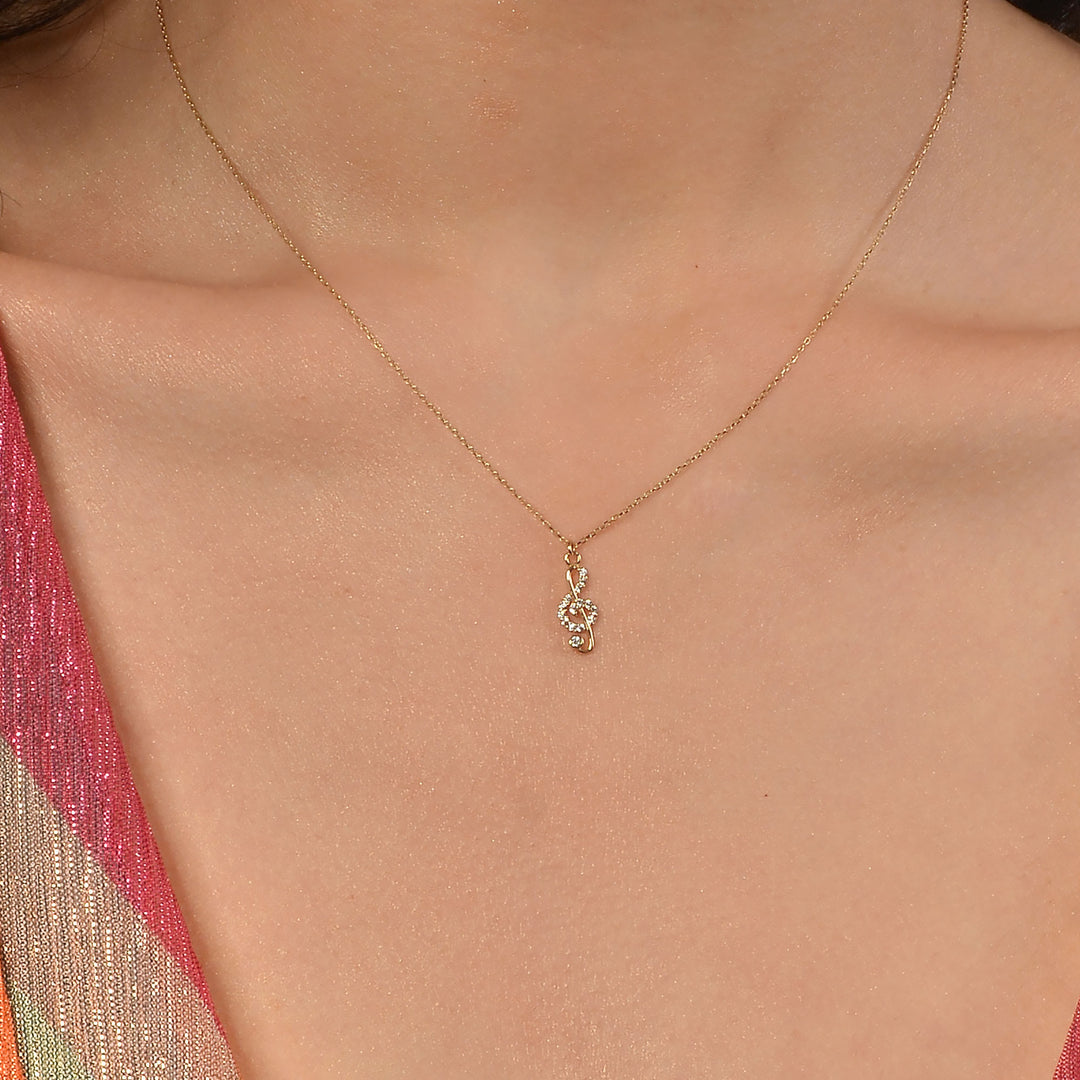 Women's Senso Gold Symbols Necklace