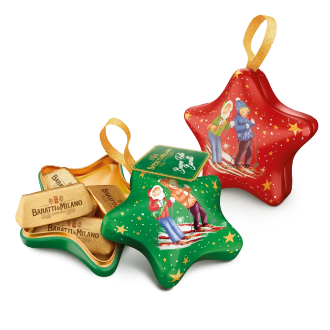 Christmas ball - Tin Christmas ball - 42gr.