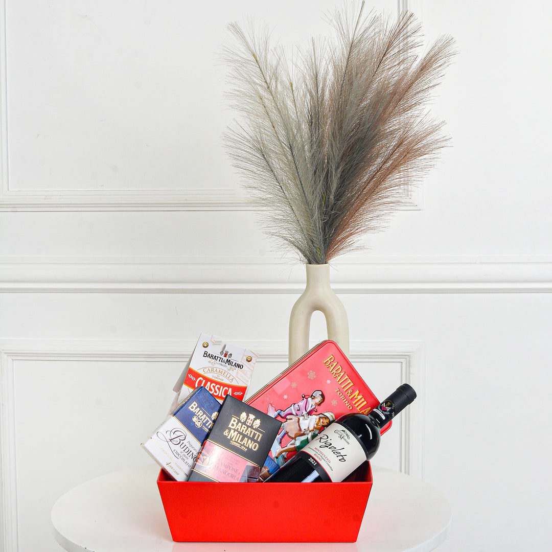 Red Love Gift Basket