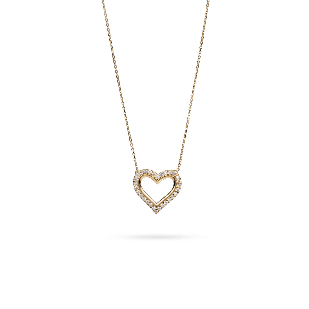 Women's Senso Gold Heart Necklace