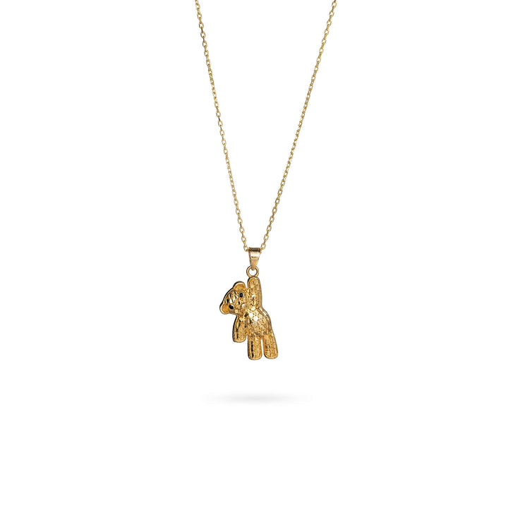 Senso Gold Bear Necklace