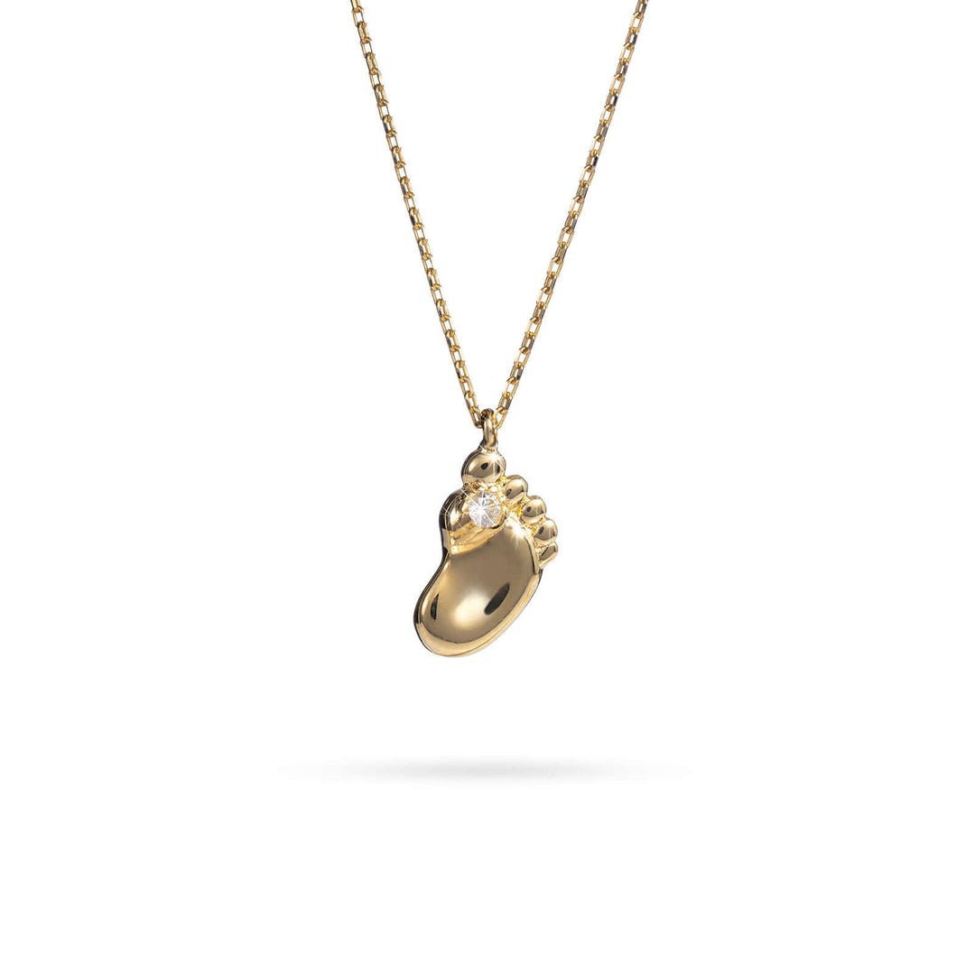 Senso Gold Baby Step Necklace