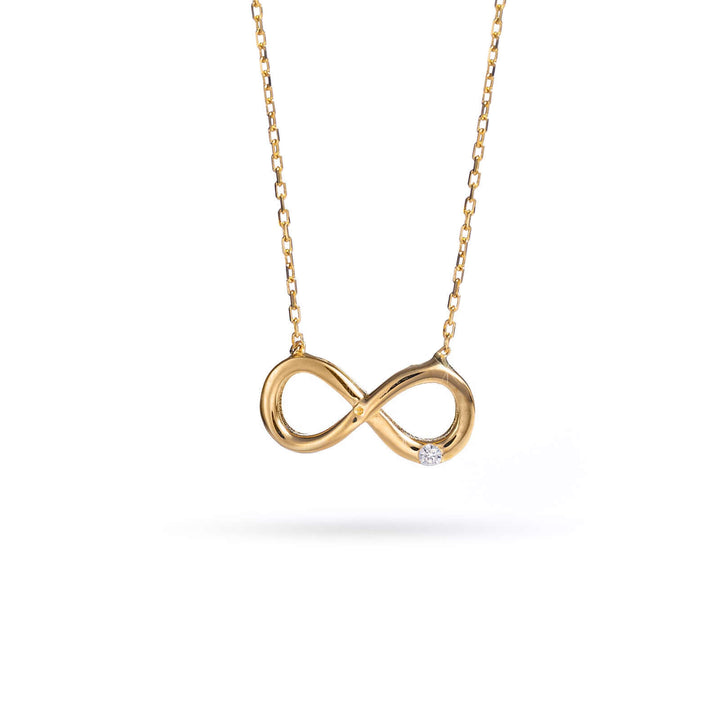 Senso Gold Infinity Necklace