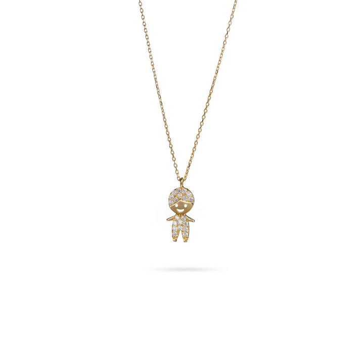 Senso Gold Girl Necklace