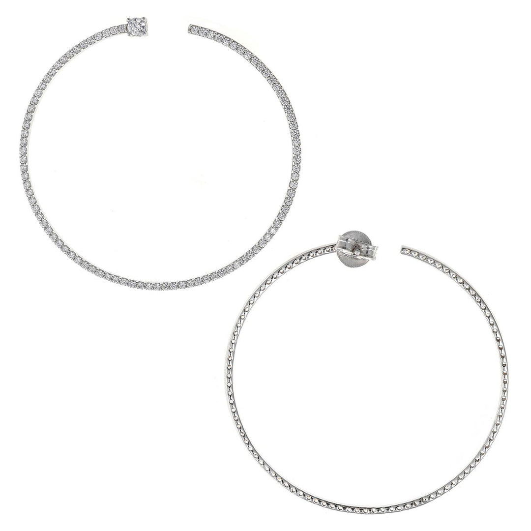 Earrings Plata Hoop Earrings