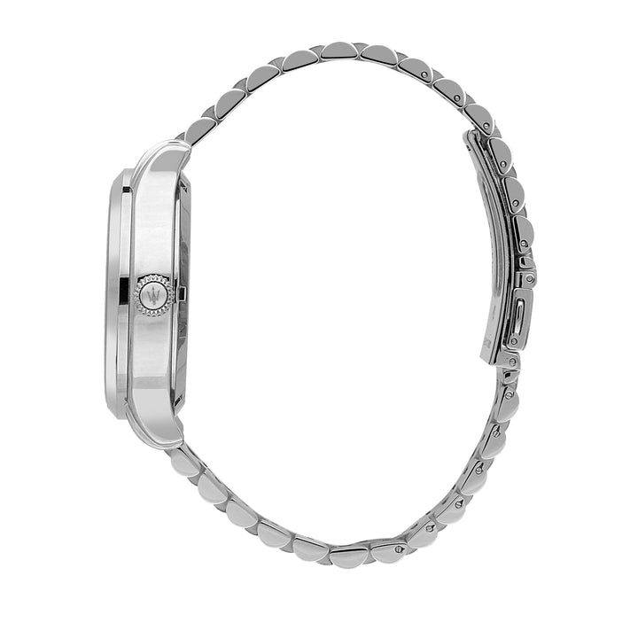 Maserati Epoca Men's Watch 42 mm, automatic movement, two-tone chain