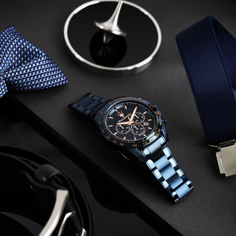 Watch Maserati Traguardo Blue Edition