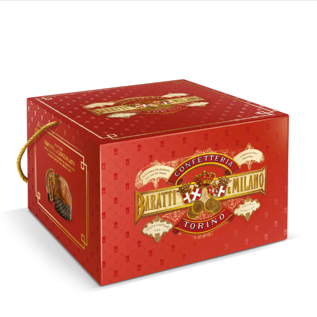 Panettone - Panettone with chocolate cream - 1 kg.