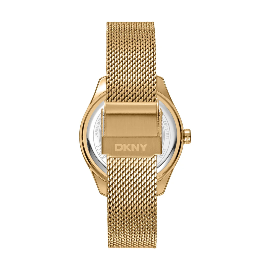 Дамски часовник DKNY Astoria Logo – mesh верижка с плъзгаща закопчалка, модел DK1L032M0025