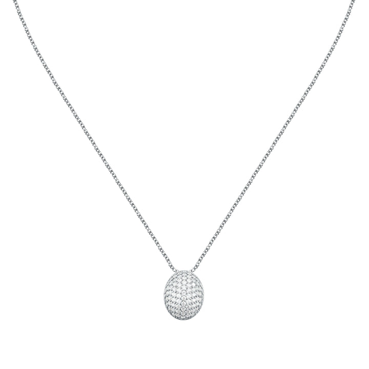 Дамско сребърно колие Morellato Pave SAZB06