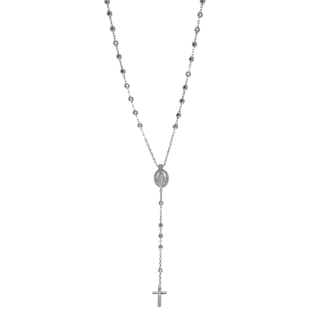 Дамско колие броеница изработена от сребро. Senso Silver