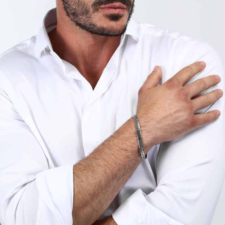 Мъжка стилна гривна Maserati JM222AVD05. 