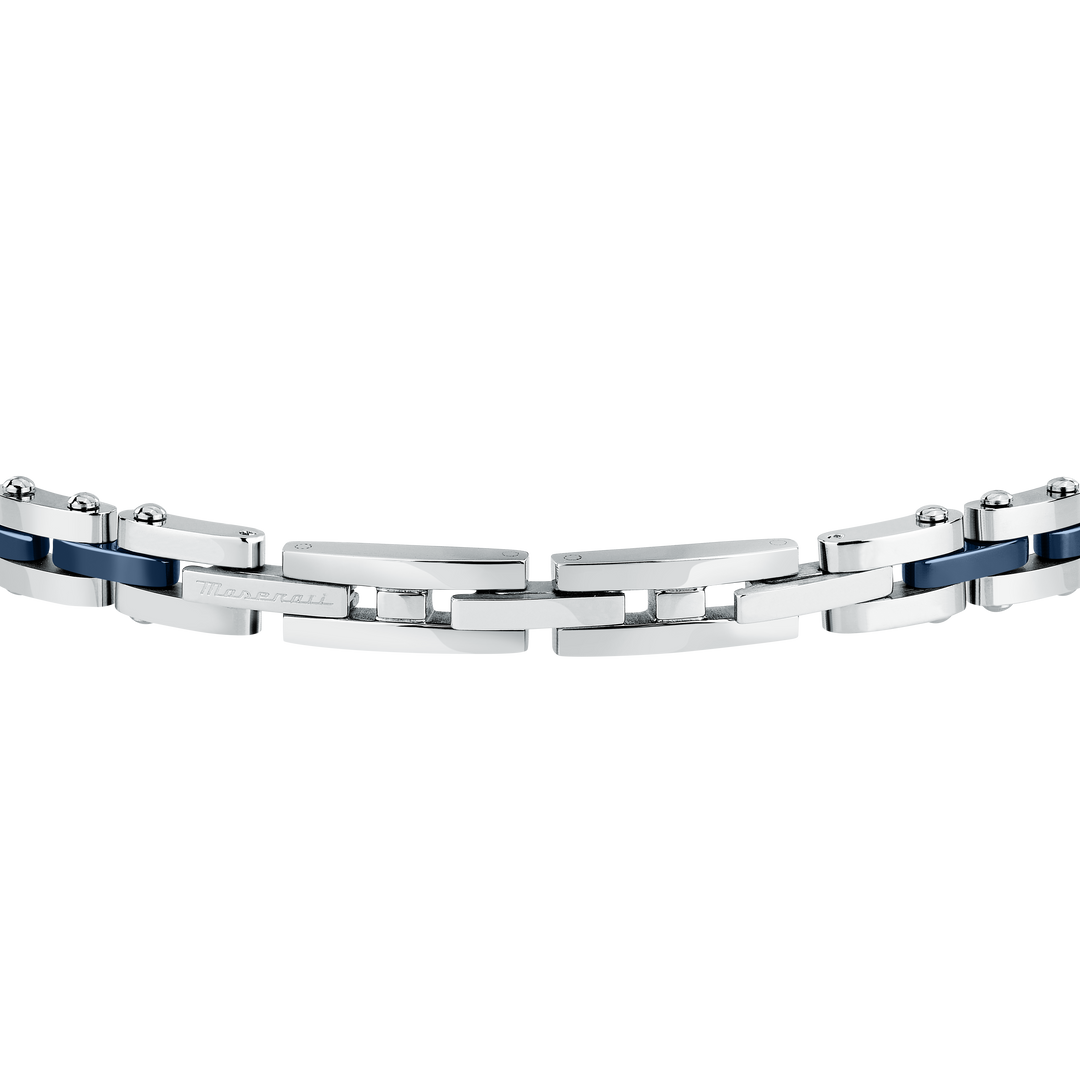 Мъжка стилна гривна от Maserati JM424AXU10. Размер 18 см + 3.5 см.