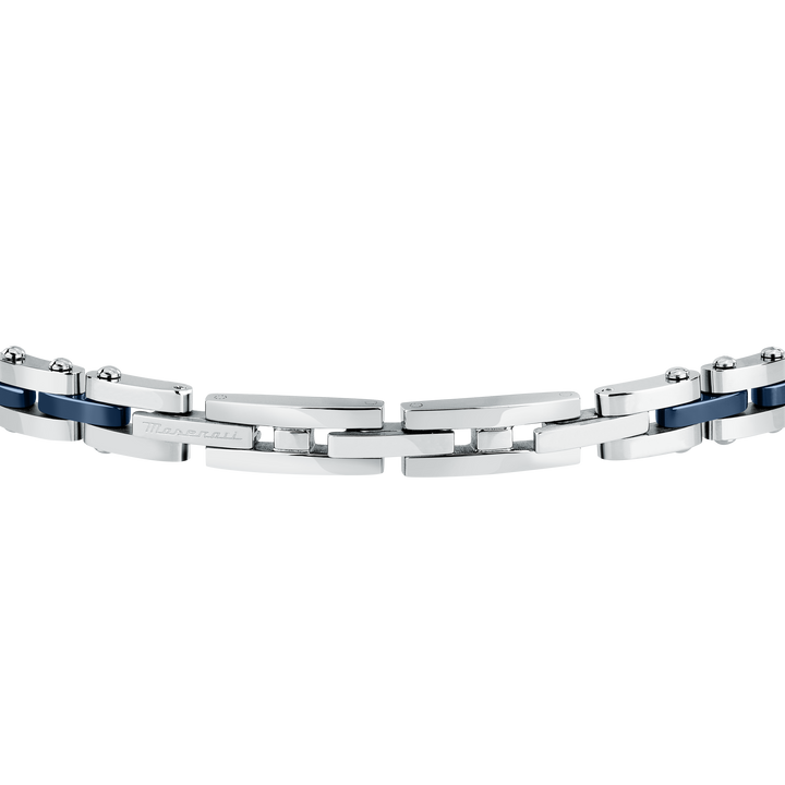 Мъжка стилна гривна от Maserati JM424AXU10. Размер 18 см + 3.5 см.