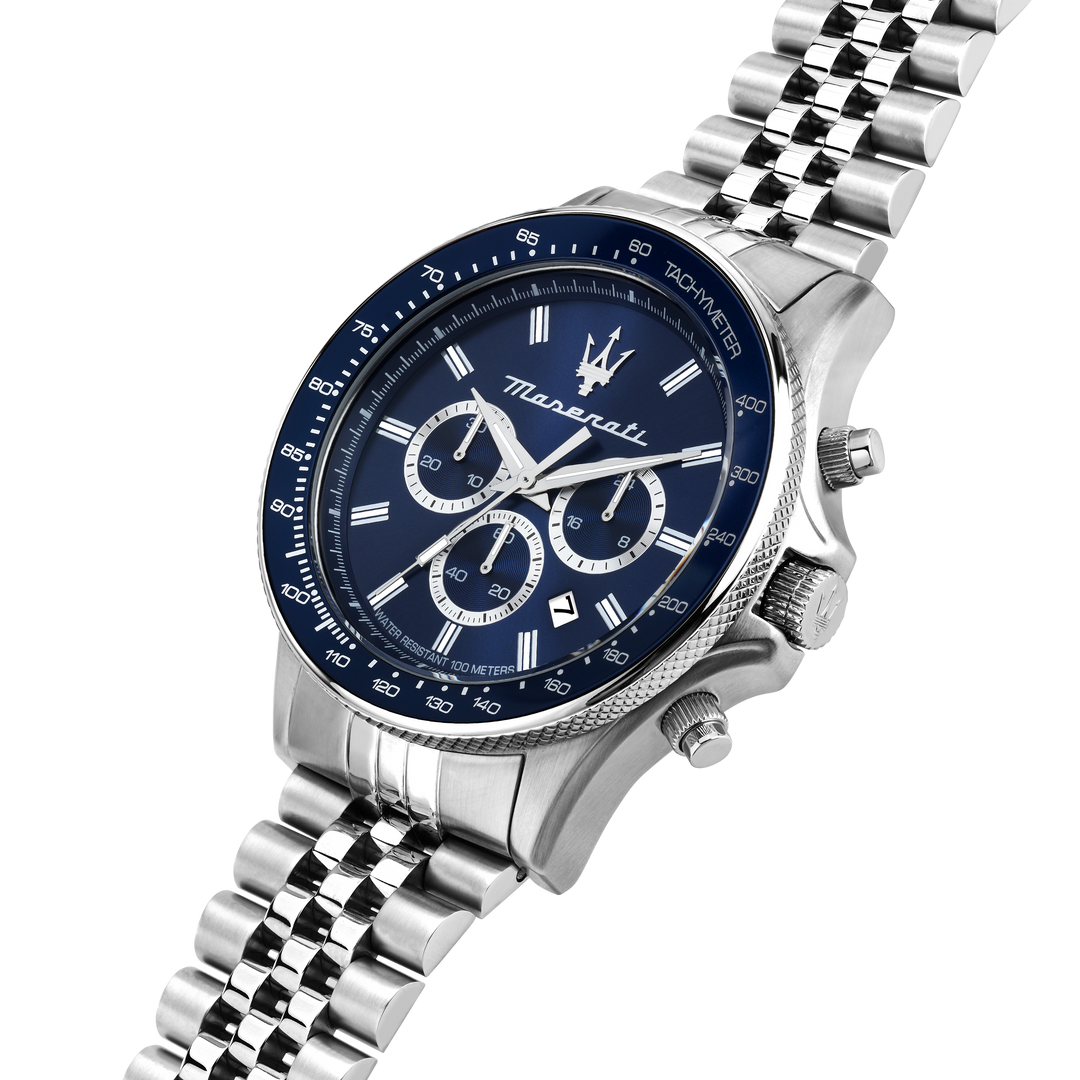 Мъжки стилен часовник Maserati R8873640025 SFIDA
Син циферблат.