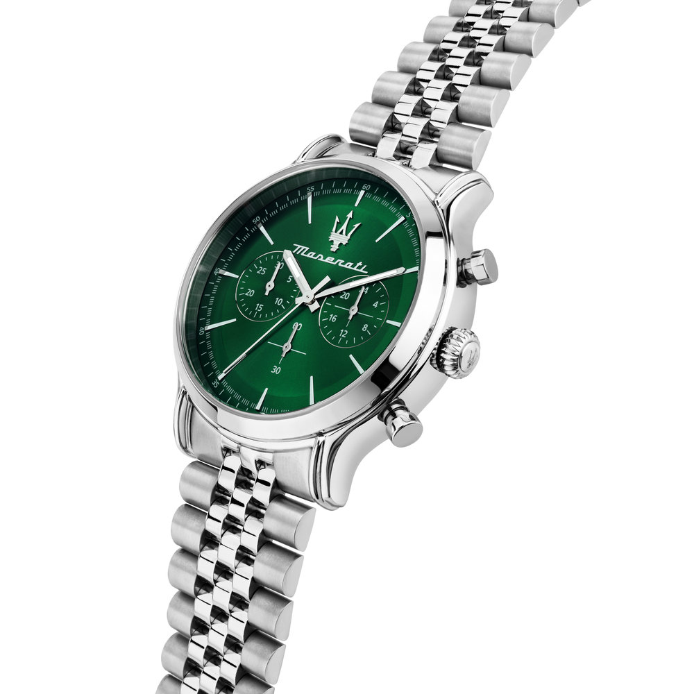 Мъжки стоманен часовник R8873618033 EPOCA. Зелен циферблат.