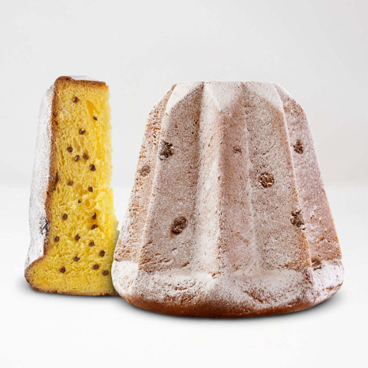 Панетоне - Pandoro with Dark and Milk Chocolate Drops - 1kg