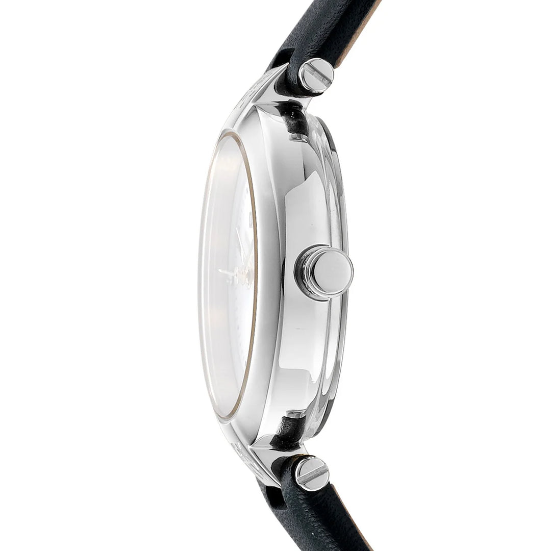 Профил на дамски часовник DKNY Essential Mini – тънък корпус и минерално стъкло, модел DK1L043L0015