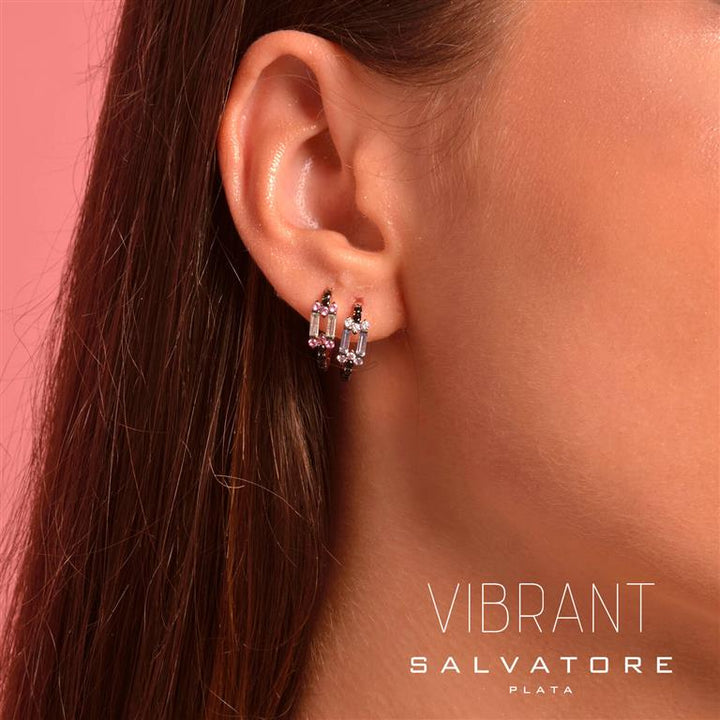 Salvatore Plata Vibrant Earrings