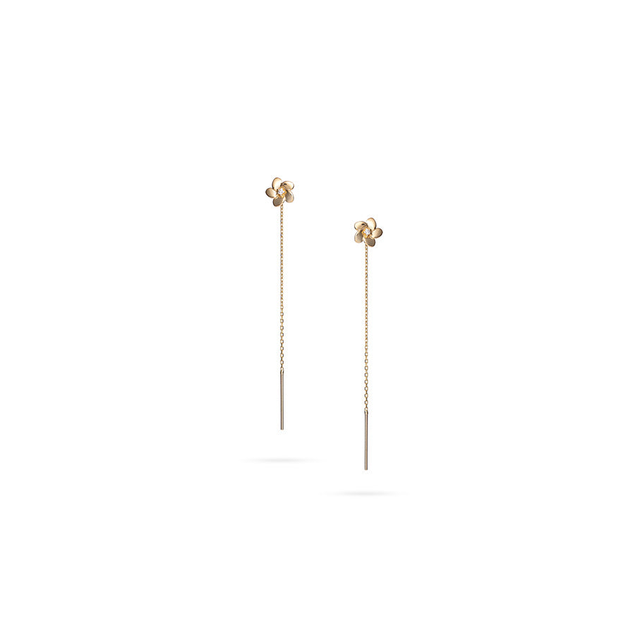 Senso Gold Flower Earrings