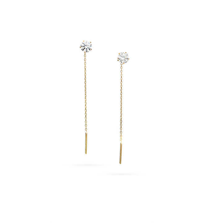 Senso Gold Crystals Earrings