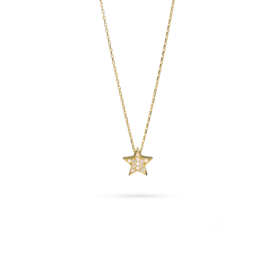 Women's Senso Gold Star necklace