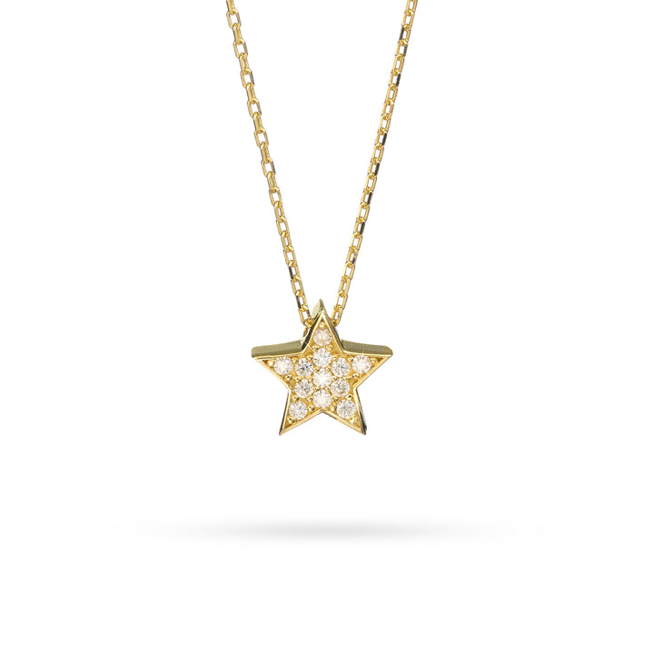 Women's Senso Gold Star necklace